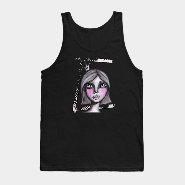 Queen of This Hot Mess Tank Top by LittleMissTyne